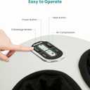 Nekteck Shiatsu Foot Massager Machine with Soothing Heat, FSA Eligible Air Compression Deep Kneading Therapy, HSA Massage Tools Improve Blood Circulation Foot Wellness, Fits Size Up to US 13