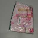 7x5ft Pink Merry Christmas Backdrop for Photography Pink Happy Birthday Happy New Years Background Supplies Christmas Trees Coloured Ribbon Deer Decorations Banner Photo Props