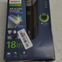 Philips Norelco Multigroom Series 5000 18 Piece, Beard Face, Hair, Body and Intimate Hair Trimmer for Men - NO BLADE OIL MG5910/49 (Black)