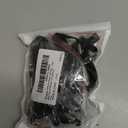 Kingdder 6 Pairs Elastic Ski Glove Leash Adjustable Winter Gloves Wrist Straps Skiing Accessories Hand Wrist Mitten Clips Lanyard String Attachment Straps Connectors