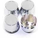 RTRHINOTUNING 4 PCS 69.5 mm Wheel Center Caps Compatible with Ultralite Mini Wheels SPML2 SPML3 SPML5, OD: 2.74 in / 69.5 mm ID: 2.56 in / 65 mm Chrome Hub Caps