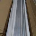 Door Threshold Ramp 5" Rise Door Ramp Aluminum Entry Ramp or Doorways Rated 800 lbs Load Capacity forWheelchair Scooters Power Chairs Walkers Metallic