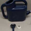 2 Gallon Watering Can for Outdoor Plants, Plant Watering Can with Removable Long Spout and Stainless Steel Sprinkler Head, Large Water Can for Garden Flowers Vegetables (Dark Blue)