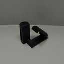 BOXOB Universal Airplane Tablet Holder, Handsfree Adjustable Travel Essential Tablet Mount for Flying with 360Rotation Stand Compatible with iPad/Galaxy Tabs (All 3.15" - 12.4")