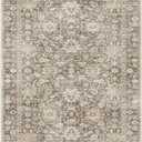 9X12 Area Rugs Machine Washable Rugs for Living Room Bedroom Hallway, Non Slip Indoor Soft Accent Distressed Boho Vintage Print Lightweight Thin Low Pile Carpet (Coffee, 9x12)