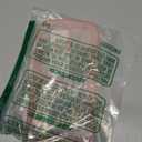 Dumkery Cute Case Compatible with iPhone 12 Case, Clear Pink Curly Wave Frame Anti Slip Soft TPU Shockproof Case Cover for Girls Women