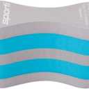 Sporti Pull Buoy for Women & Men or Beginners, EVA 5-Layer Pull Buoy Leg Float, Swimmer Accessories, Pool Training Aid (Grey/Teal)