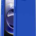 Vooii Compatible with iPhone 17e Case and for iPhone 16e Case, Liquid Silicone Upgrade [Camera Protection] [Anti-Scratch Microfiber Lining] Shockproof Phone Case for iPhone 17e/16e 6.1" - Klein Blue