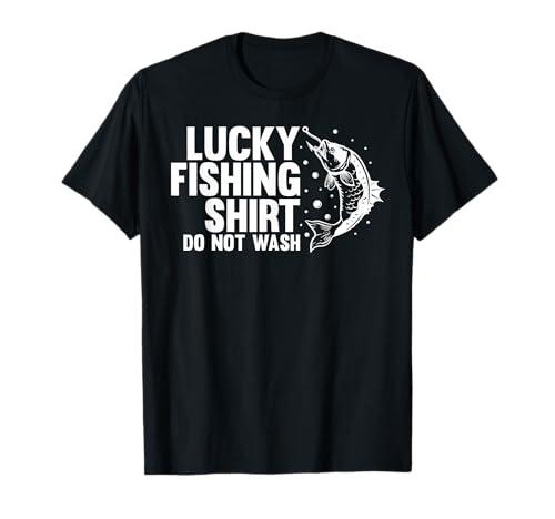 Funny Fishing Design For Men Women Kids Fisherman Fishing T-Shirt, Size Medium