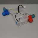 Washer Water Inlet Valve Fit for Whirlpool Maytag Kenmore Amana Crosley Inglis Admiral WTW5300VW2 MVWC500VW1 WTW5200VQ2 ATW4475VQ0 RTW4440VQ1 RTW4440XQ0 MVWC300VW1 ATW4475XQ0 ETW4400WQ1 RTW4440VQ2