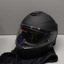Sena Outrush R Bluetooth Modular Motorcycle Helmet with Intercom System (Matte Black, S)