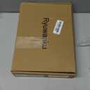 Bathroom Faucet Brushed Nickel Modern Waterfall Bathroom Sink Faucet with Single Handle Suitable for 1 or 3 Holes,Supply Deck Plate and Hose