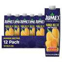 Jumex Mango Nectar - Mango Juice Nectar Made with Fresh Fruit Puree - Tropical Fruit Juice Concentrate for Smoothie Mix, Cocktail Mixers, Kids Drinks & Mexican Beverages - 32.4oz, 12 Pack Carton, Best By SEP 21/2026