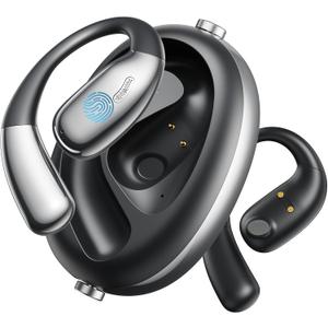 ai Translation Earbuds Translator Earphones Real Time with AI App Supporting 145 Languages, Clear Sound Quality Long Battery Life, Ergonomic Design, Perfect for Travel, Study, Business (Black)