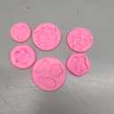 ZiXiang Flamingo Tropical Leaf Silicone Mold Plumeria Hibiscus Flower Fondant Molds Birds Pineapple Chocolate Molds For Cupcake Cake Topper Decorating Candy Gum Paste Set Of 6