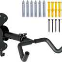 Urban Deco Bike Wall Mount Bike Hanger 66lbs Load Capacity Extendable 6in Bike Rack Garage Sturdy Design Space-Saving Horizontal Storage Ideal for Garage Home Use