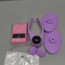 Pelvic Trainer for Women & Men  Adjustable Spring Resistance Hip Exerciser, Kegel Exerciser Toner for Your Thigh & Pelvic Muscle, Enhancing Your Intimate Moments. Home Fitness Equipment (purple)