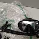Aegend Snorkeling Gear for Adult Kid - Anti-Fog Mask with Top Dry Valve, Size: Large-X-Large