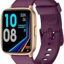 LIVIKEY Fitness Tracker Watch with Heart Rate Monitor, Activity Tracker with Pedometer, Sleep Monitor, Calories & Step Counter, IP68 Waterproof Smart Watches for Women Men Fitness Watch for Sports