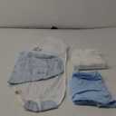 3-Pack Organic Baby Swaddle Sleep Sacks - Swaddles for Newborns, Infant 0-3 Months, Baby Girls, Boys, Soft & Snug Newborn Sleep Sack, Nursery Swaddling Blankets (ABC Land Cloud)