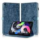 Tablet Cover for iPad Air 11 Inch, Dandelion Design with Kickstand for Apple Pencil Holder, Magnetic Closure and Precise Cutouts, Compatible with iPad Air 11 inch Folio Case Blue