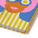 Olimpia Zagnoli Blue Midsized Blank Notebook