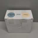 20 OZ Glass Cups with Bamboo Lids and Straws  Beer Can Drinking Glasses with Silicone Protective Sleeve Set, Iced Coffee Glasses, Cute Tumbler Cup for Water, Tea, Gift  Cambridge Blue, Amber