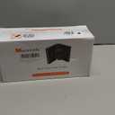 Maxtek Black 12 Disc DVD Cases with 5 Flip Trays and Outter Clear Sleeve, 10 Pack