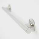 Seachrome 12-inch Coronado Designer Straight Bathroom Shower Grab Bar, Stainless Steel, Polished Chrome
