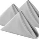 Cloth Napkins 17x17 inch Washable Polyester Dinner Napkins Soft Table Napkins for Wedding Party Dining Banquet(13PCS)