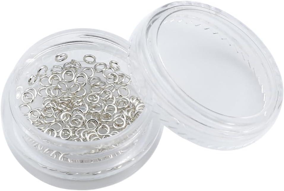 925 Sterling Silver Jump Rings 0.5x2.5mm 150pcs for Jewelry Making Findings