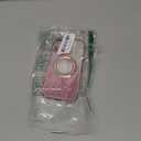 Misscase for iPhone 16 Pro Magnetic Glitter Case Compatible with MagSafe,Full Protection Slim Shockproof Anti-Scratch Case with Camera Lens Protector Logo View Dust-Proof Net for Women Pink