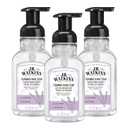 J.R. Watkins Foaming Hand Soap with Pump Dispenser, Moisturizing Foam Hand Wash, All Natural, Alcohol-Free, Cruelty-Free, USA Made, Lavender, 9 fl oz, 3 Pack