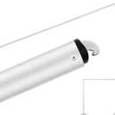 Zonon 1 Pcs 4-10ft Double Layer Adjustable Crossbar and Hangers for Use with Pipe and Drape Kit Pipe and Drape Crossbar for Backdrop Stand, Background Curtain and Wedding Decor