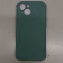 Miracase Compatible with iPhone 15 Case, [Soft Anti-Scratch Microfiber Lining], Liquid Silicone Case Gel Rubber Shockproof Drop Protection Phone Case for iPhone 15, Midnight Green