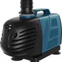 Uniclife Aquarium 1000 GPH Submersible and Inline Water Pump 80W 10ft High Lift AC 120 V Quiet Return Pump with 10 ft. Power Cord for Large Fish Tanks Pond Waterfalls Fountains Sumps and Gardens