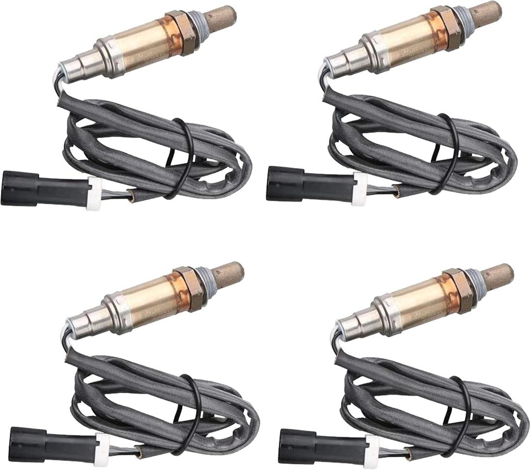 MOSTPLUS O2 Male Oxygen Sensor Up Down Stream 234-4071 15717 Compatible for Ford F-150 F-250 5.4L (Set of 4)
