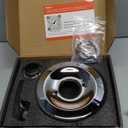 Shower Trim Kit Compatible with Delta 13/14 Series, Shower Cover Plate with Handle (Valve& Catridge Not Inclued), Chrome