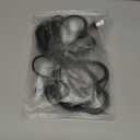 Plug in Pendant Light Cord - 16Ft Hanging Light Kit E26/E27 Light Socket Hanging Lantern Lamp Cord with On/Off Switch,Socket Rings, 1 Pack, Black