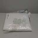 Shoe Storage, 12 Pack Shoe Organizer for Closet, Shoe Boxes Clear Plastic Stackable Shoe Containers with Lids for Size 10, Black (Large)