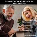 Funny Sasquatch Garden Stake Gifts - Cool Metal Sasquatch Lover Present for Birthday Fathers Day Christmas Valentines for Men Women, Novelty Yard Statue Outdoor Prank & Conversation Starter, 1 Pack