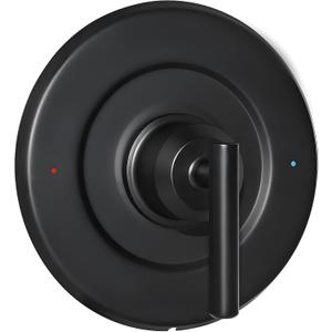 Shower Handle Replacement For Moen T2901BL Gibson Posi-Temp Valve Trim Kit，Matte Black Shower Trim Kit Shower Lever Handle（#2510 Valve Required）