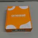 oneisall Dog Clipper Low Noise, Dog Grooming Kit with Rechargeable, Pet Shaver Cordless Electric Quiet Hair Clipper Set for Dogs Cats PetsGold