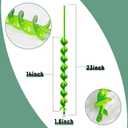 1.6" x 23" Auger Drill Bit for Planting Garden Auger Spiral Drill Bit Bulb Planter for Planting(Apple Green)