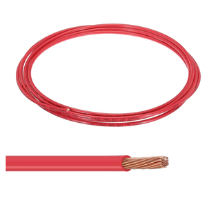 MECCANIXITY THHN Stranded Wire 10 Feet 10AWG Gauge Insulation Building Wire - UL Listed Copper Cable - PVC 600V Electrical Wire for Residential,Commercial,Industrial,Grounding - Red