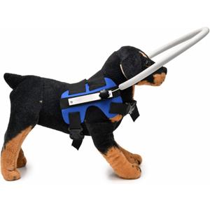 Ring Harness for Dog, Adjustable Dog Ring, Bumper Guards for Dogs Blue Small (Small: Recommand Weight 8.8-22 lbs (4-10kg))