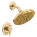 Moen Cia Eco-Performance Rain Shower Faucet Trim Kit with Wide Showerhead and Handle, Posi-Temp Valve Required, T2262EPBG