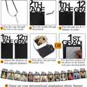 2026 Graduation Photo Banner 8x10 K-12 Graduation Party Photo Display Graduation Party Decorations Personalized Graduation Announcements Banner for High School College Graduation Party Supplies TD112