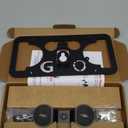 No Drill Front License Plate Bracket Mount Kit Compatible with Chevy Blazer 2019-2025, Front Bumper License Plate Mounting Kit