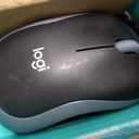 Logitech MK335 Quiet Wireless Keyboard and Mouse Combo - Black/Silver Keyboard and Mouse Combo Wireless, Ambidextrous